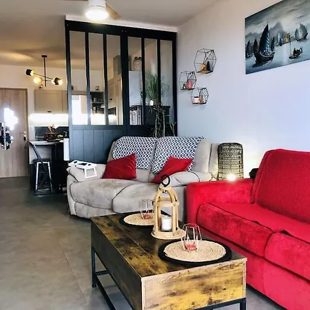 Charmant T2, 4 Personnes, Proche Marinella أجاكسيو